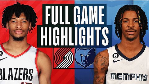 Portland Trail Blazers vs. Memphis Grizzlies Full Game Highlights | Apr 4 | 2022-2023 NBA Season