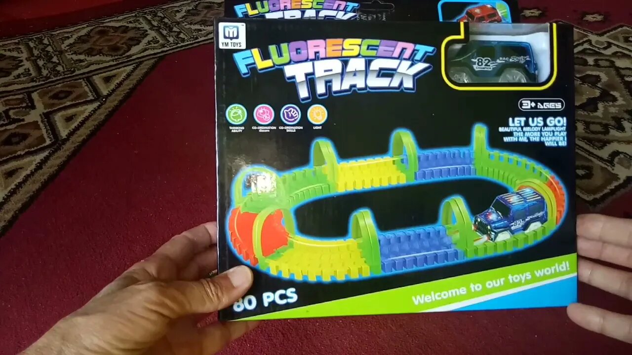 Fluorescent Tracks