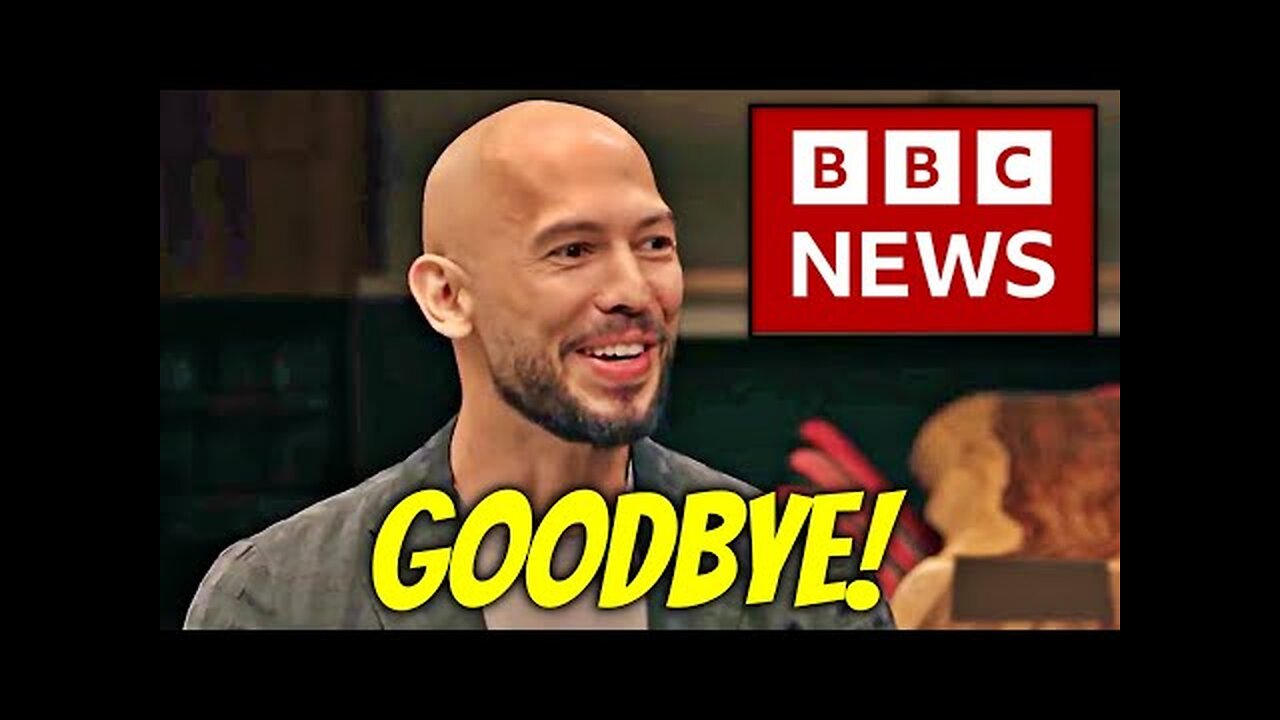 Andrew Tate DELETES BBC (New Video)