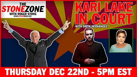 KARI LAKE IN COURT - Drew Hernandez Breaks it Down - The StoneZONE with Roger Stone