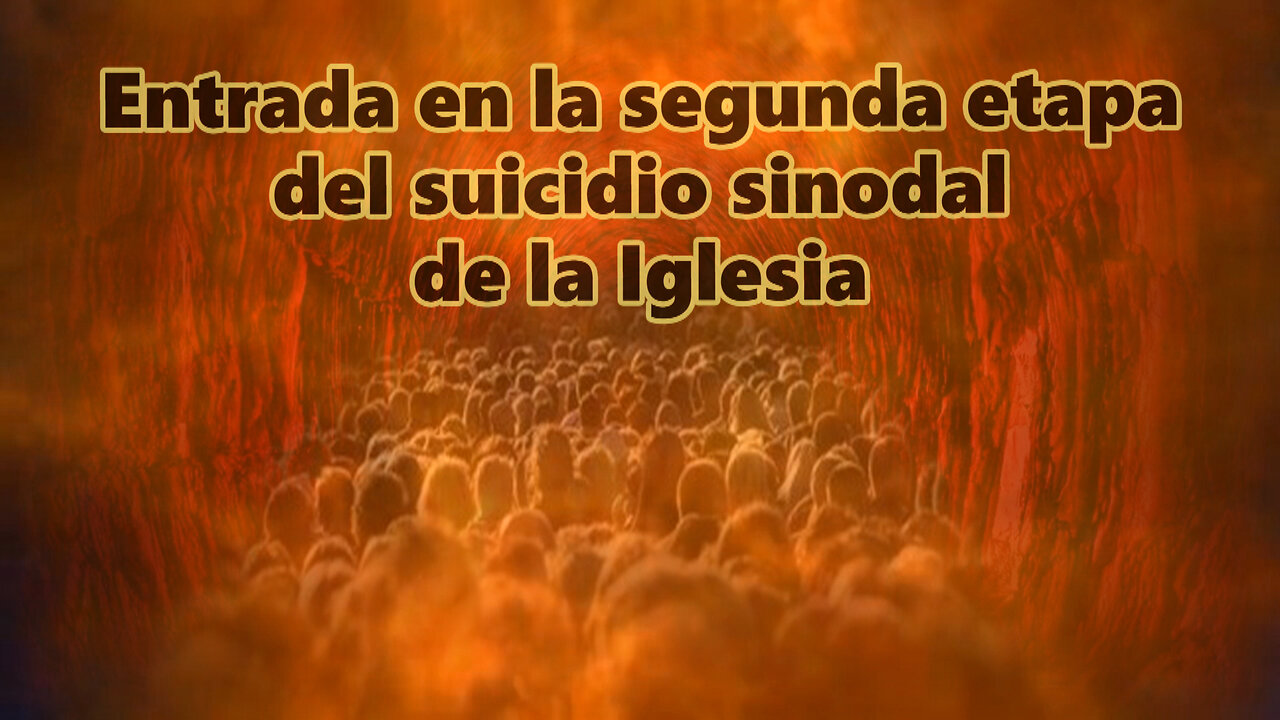 El PCB: Entrada en la segunda etapa del suicidio sinodal de la Iglesia