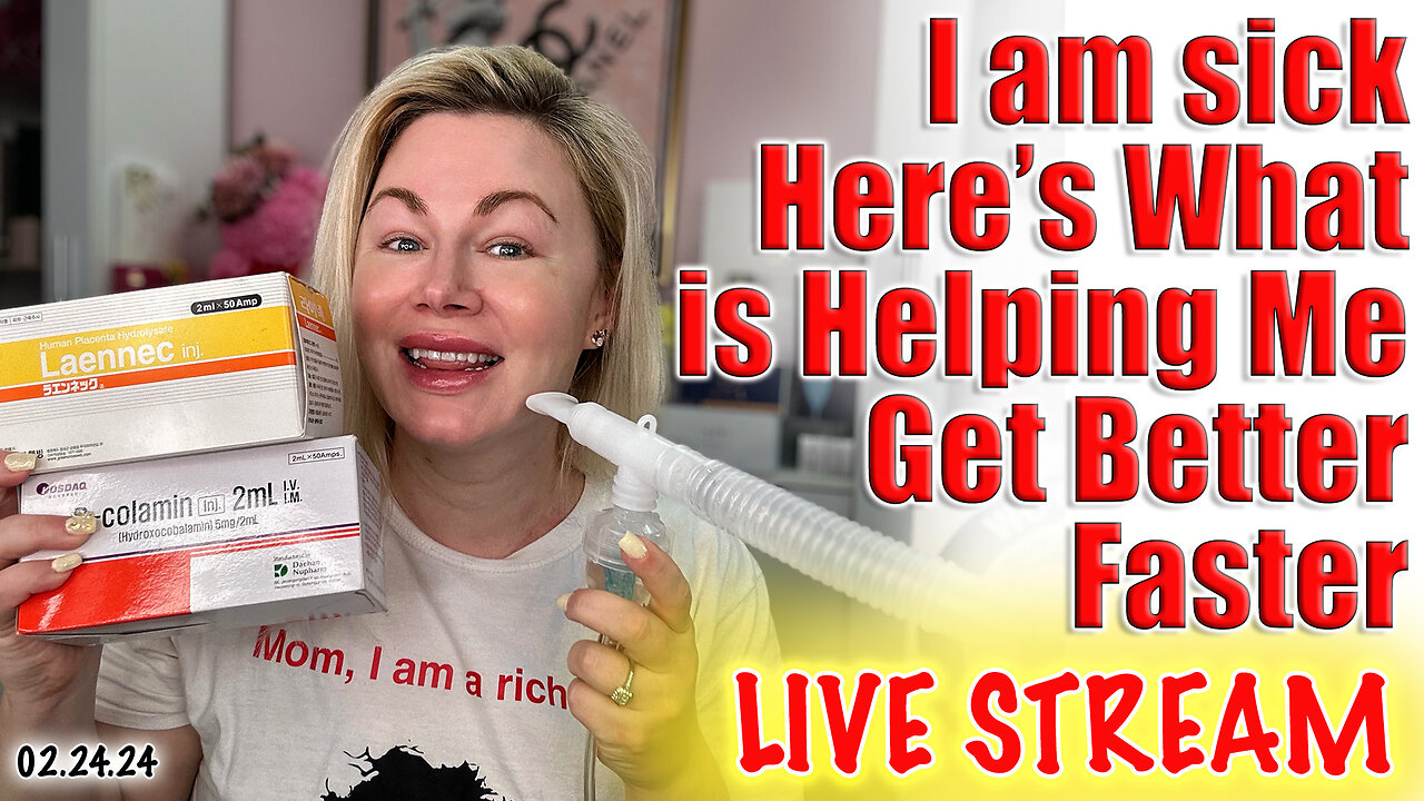 Live I am Sick - here's what I am doing to be Healthy! Code Jessica10 Saves you money