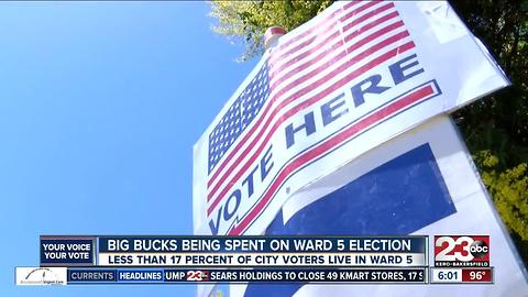 Big Bucks Being Spent on Ward 5 Election