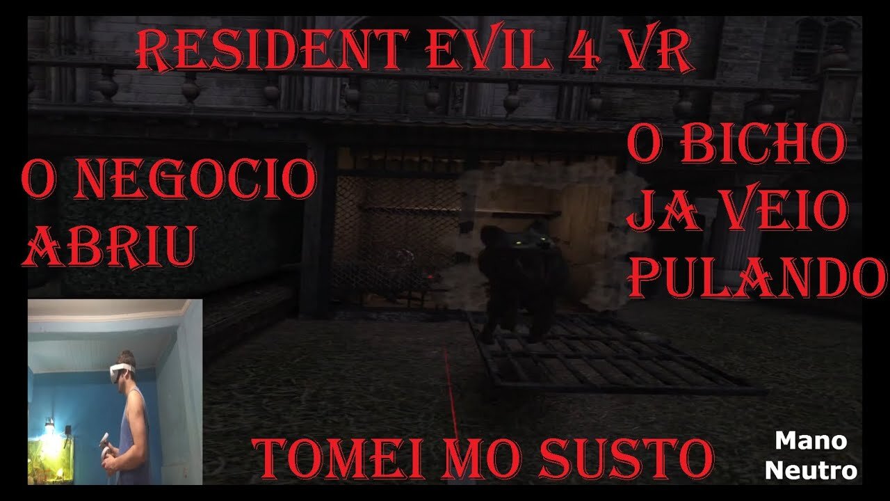 Resident evil 4 no labirinto dos cachorros parte 1