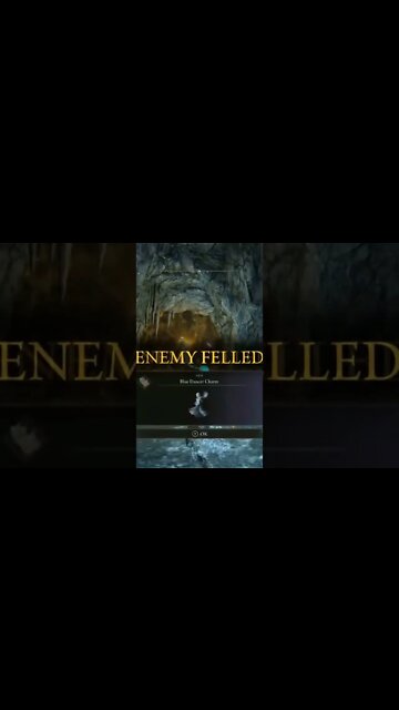 Weird attack, still gets the dub tho! #shorts #eldenring