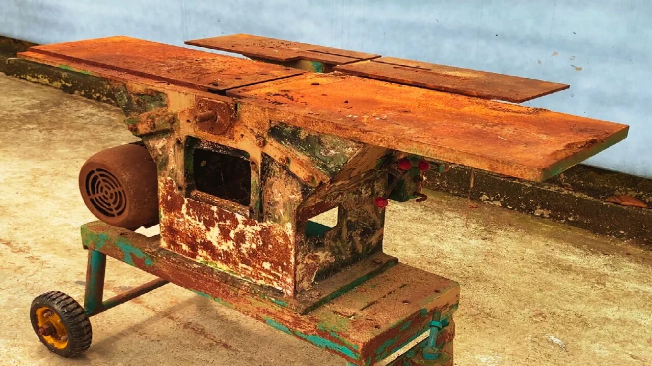 Restoration Of The Old and Rusty 3 in 1 Table Saw // Restore and Reuse The Old Antique Table Saw