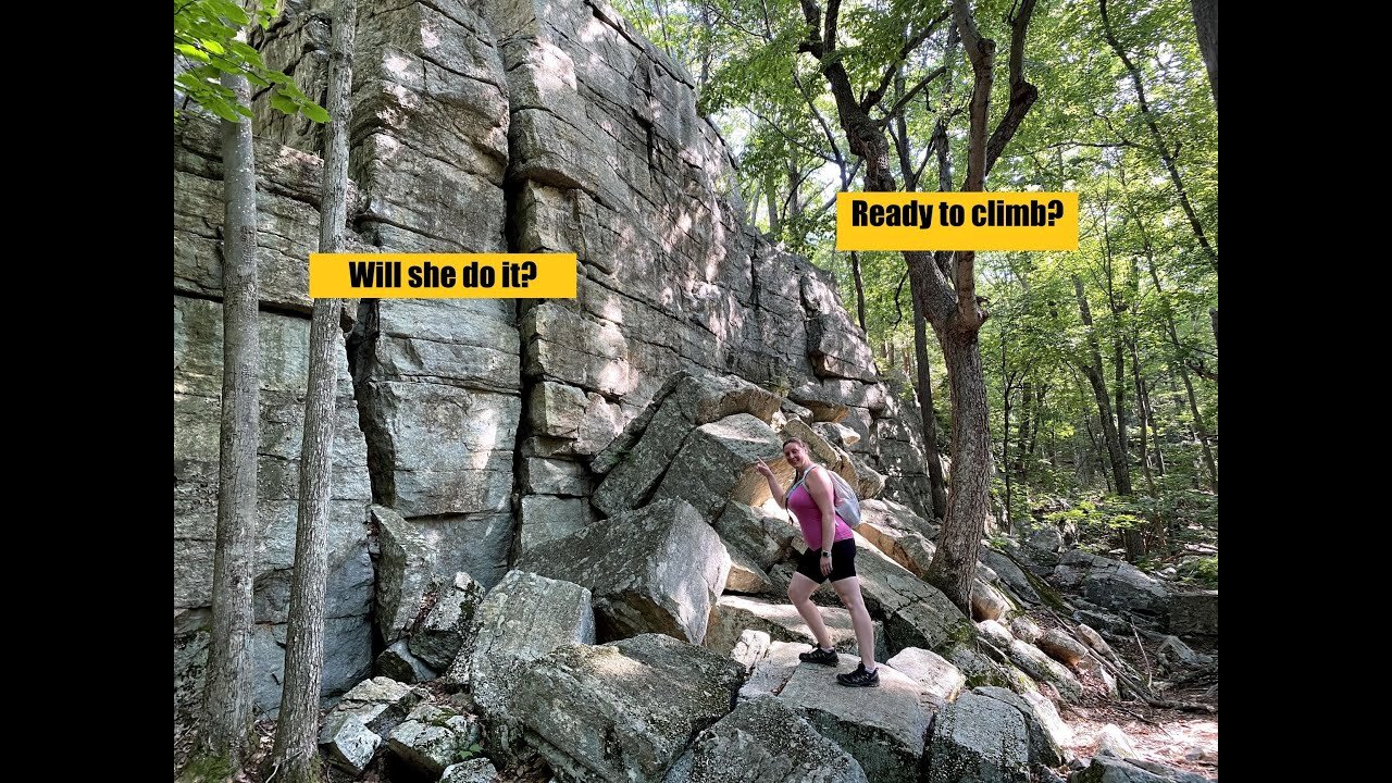 Rock climbing & a deer? Peter's Kill and Jenny Lane @ Minnewaska State Park