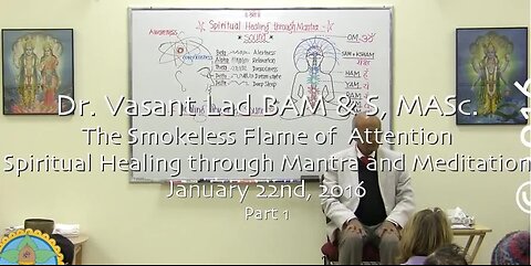 Dr. Vasant Lad: The Smokeless Flame Of Attention, Part 1