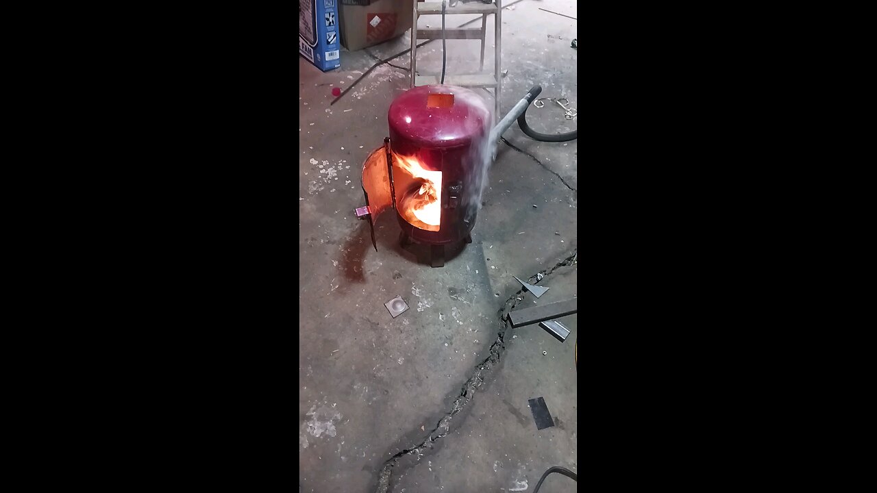 used oil burning heater