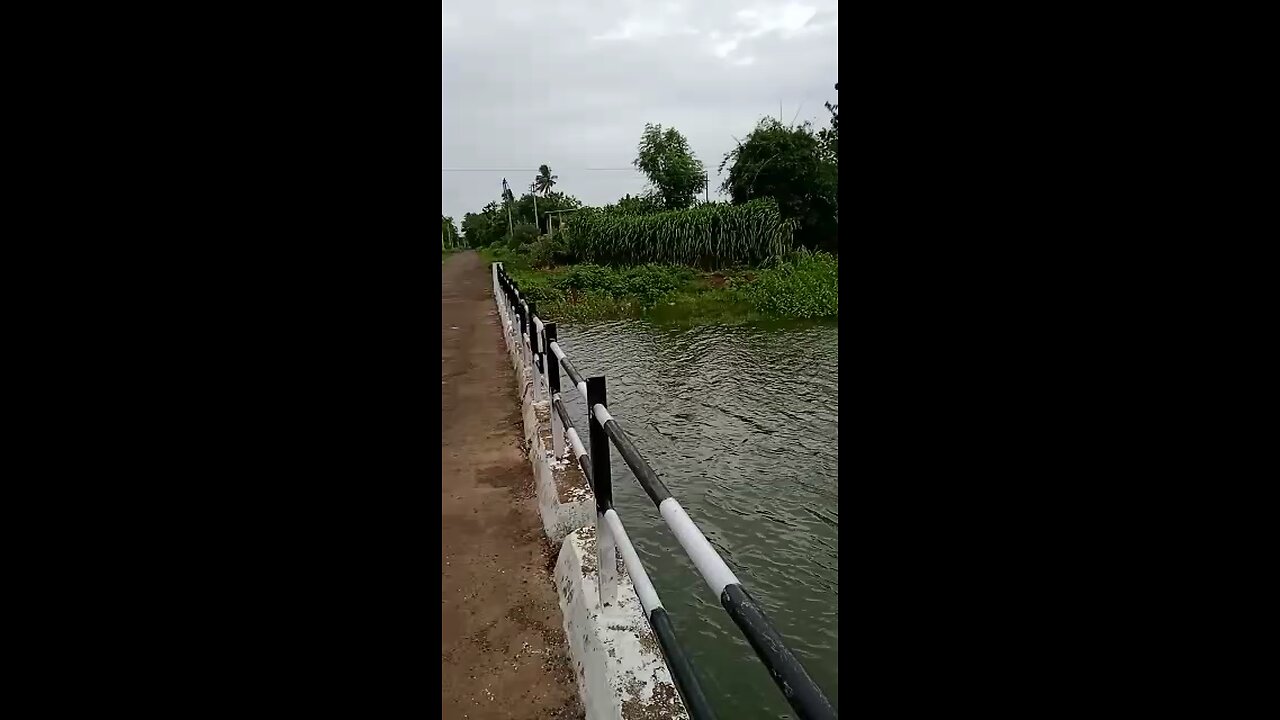 Beautiful Village River