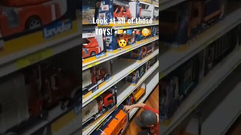 Look at all of those TOYS! 🚚🚛🚒😳😯#toys#kids#fun#short