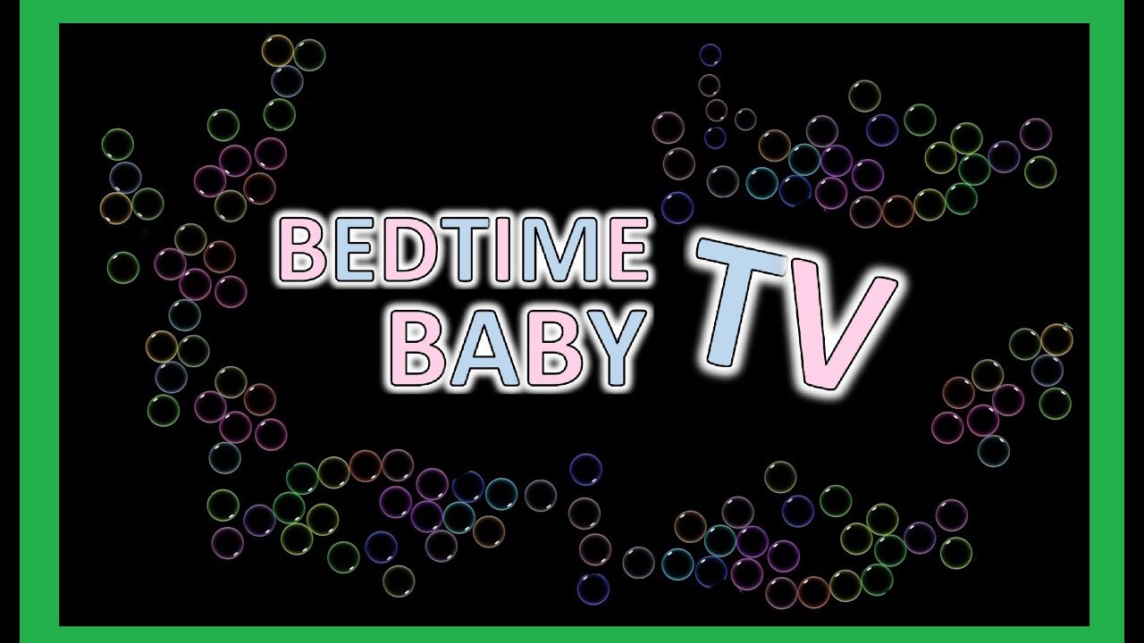 WHITE NOISE with VISUAL FUN BUBBLES - BEDTIME BABY TV