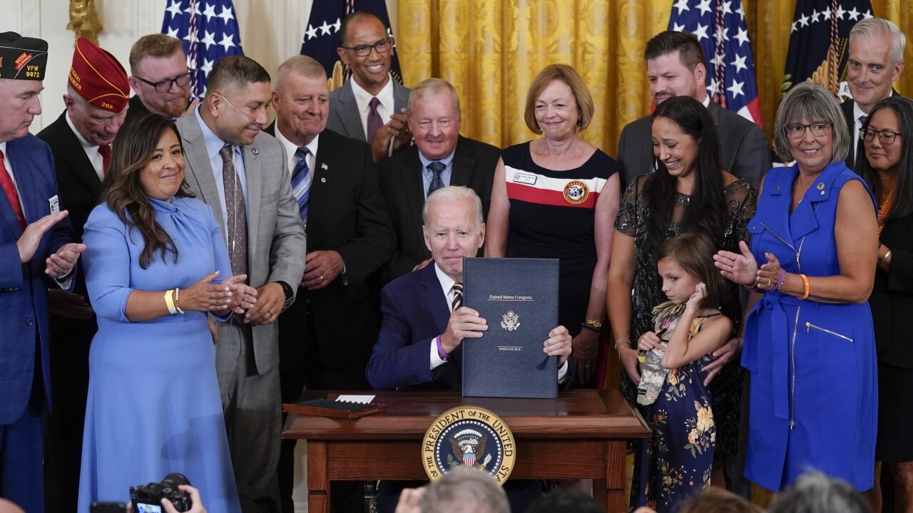 President Biden Signs The PACT Act Into Law