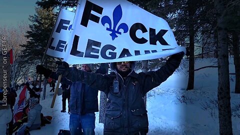 Truckers 4 freedom 2022 (Quebec city)