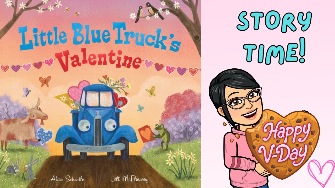 Little Blue Trucks Valentine