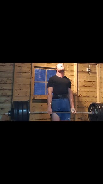 LAUGHABLY EASY 185 KGS DEADLIFT HEAVY SINGLE. Deloading.