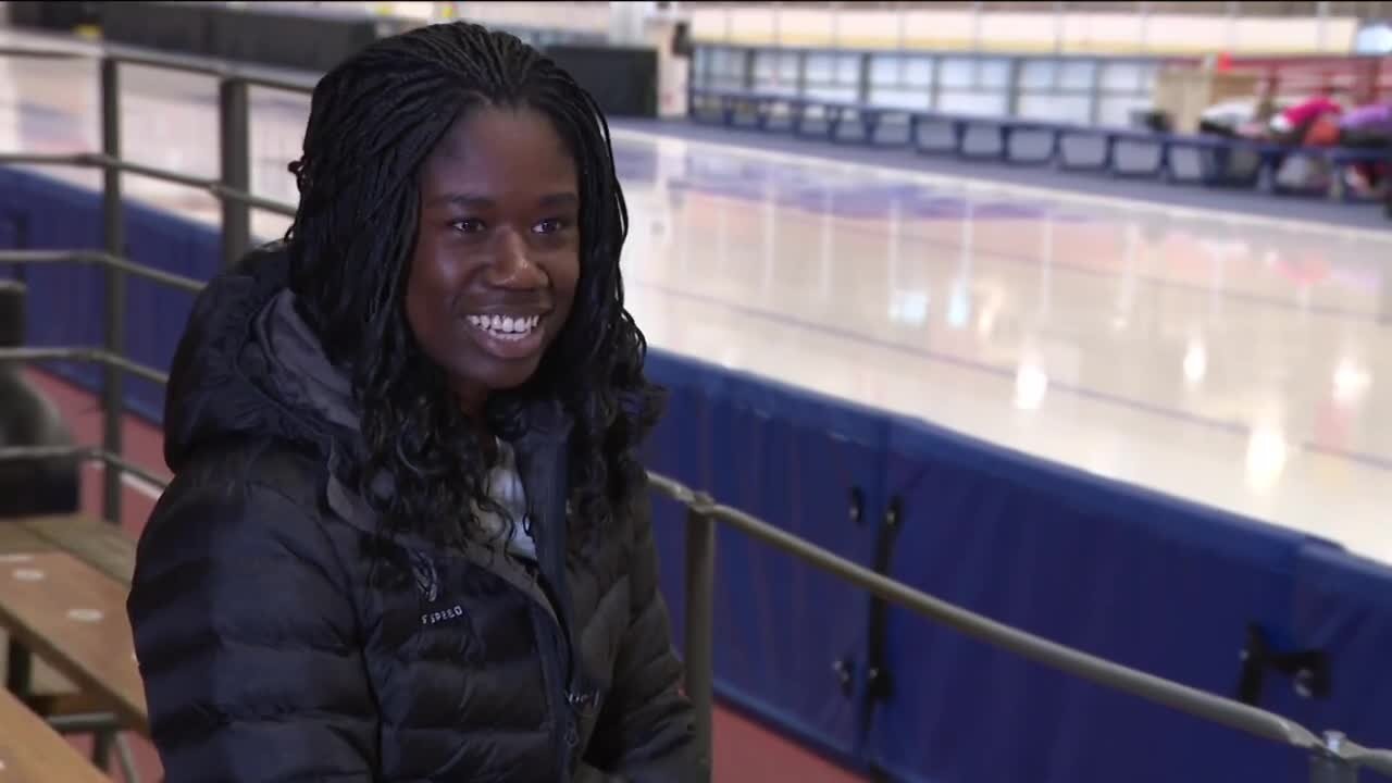 Exclusive: Erin Jackson returns to Pettit Center, reflects on sacrifice and gold