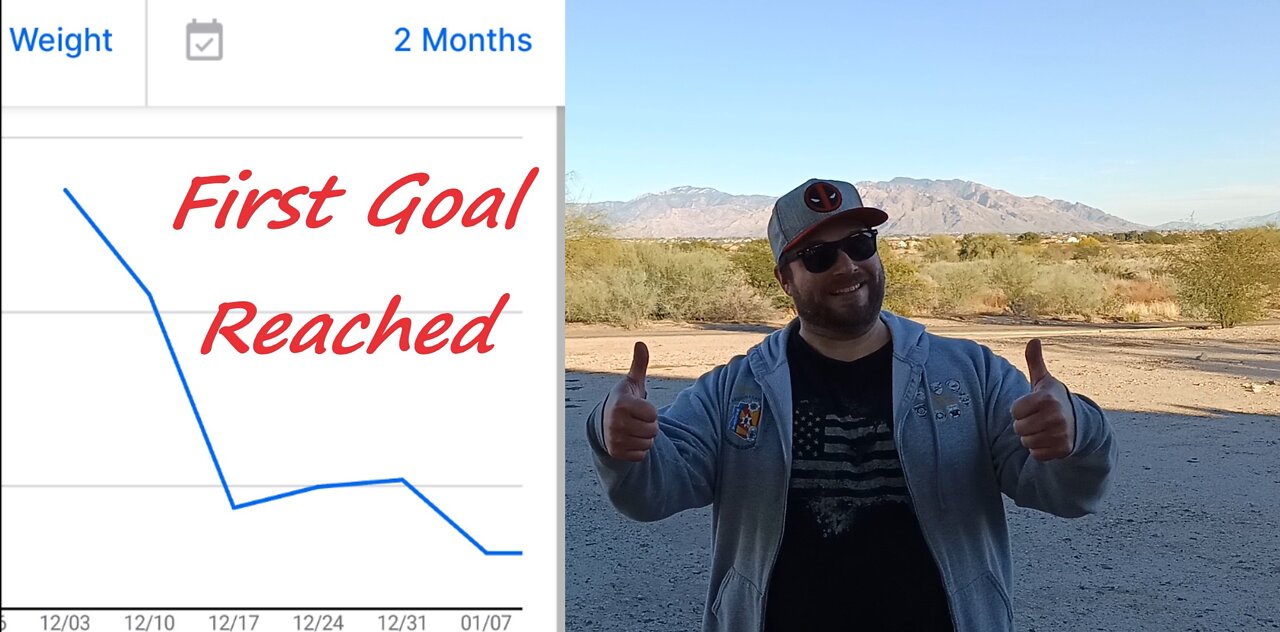 Weight Loss Update #4 First Weight Loss Goal Reached