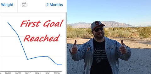 Weight Loss Update #4 First Weight Loss Goal Reached