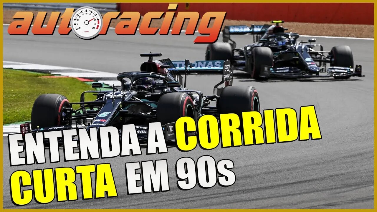 F1 ENTENDA A CORRIDA CURTA EM 90s | GP DA INGLATERRA SILVERSTONE