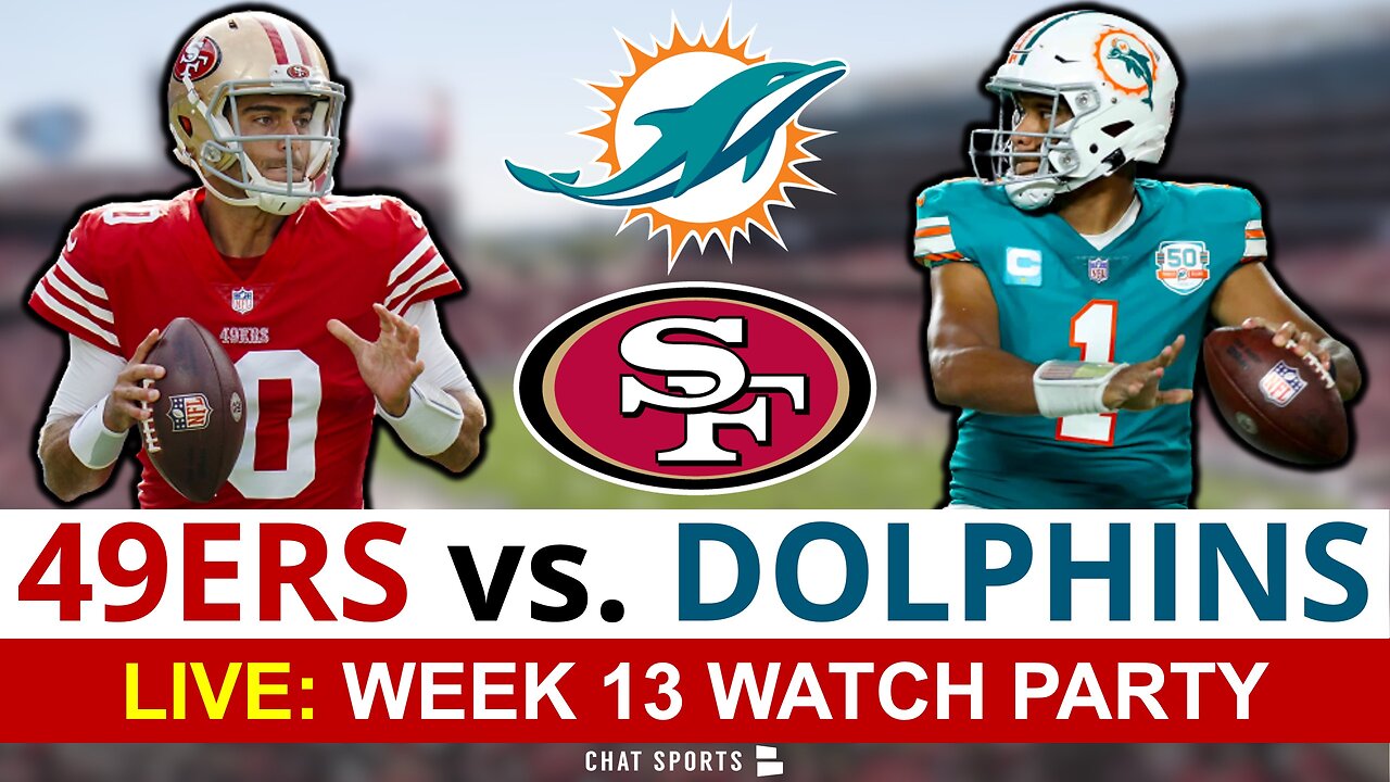 49ers vs Dolphins LIVE Streaming Scoreboard, Free Play-By-Play, Highlights & Stats, NFL Week 13