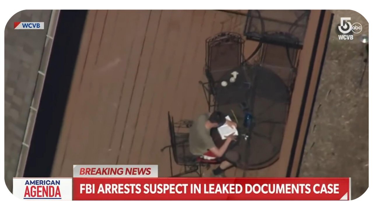 Video of Pentagon leaker being arrested - Apr. 13, 2023