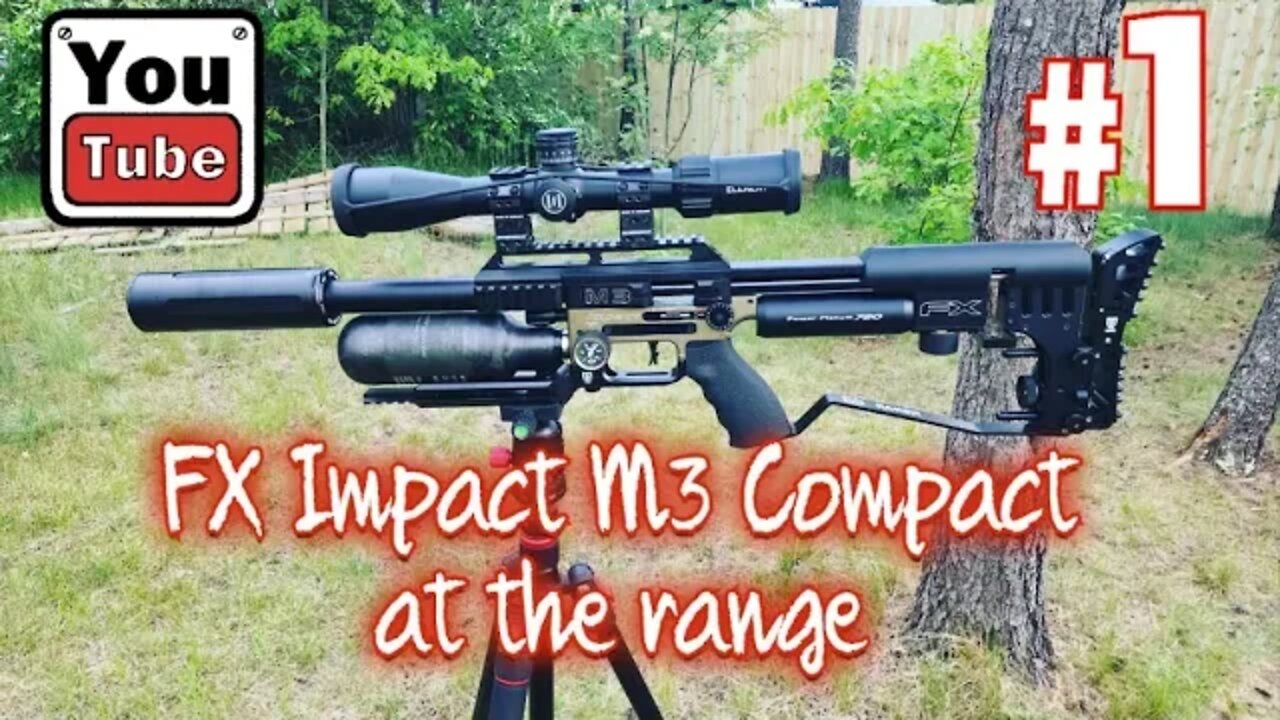 FX Impact Compact M3 30 caliber Saber Tactical and Donny FL build range day