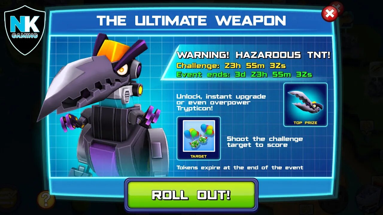 Angry Birds Transformers 2.0 - The Ultimate Weapon - Day 3 - Featuring Warpath