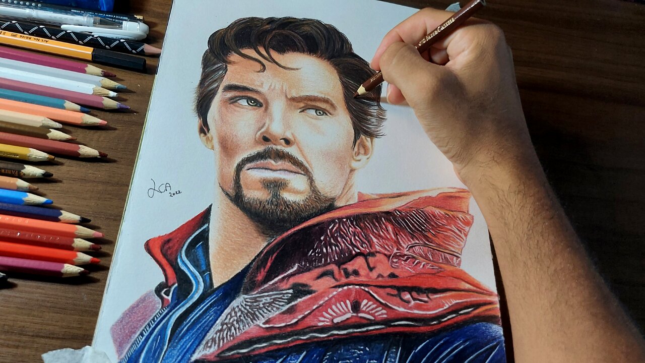 Desenhando Doutor Estranho | Drawing Doctor Strange