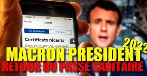 RETOUR DU VACCIN ET DU PASSE SANITAIRE APRES LA REELECTION DE MACRON MILLION DE DOSES PAR SEMAINE