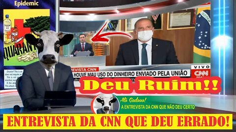 ENTREVISTA DA CNN QUE NÃO DEU CERTO