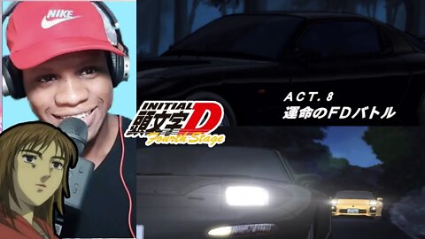 Initial D Fourth Stage Episode 8 Reaction 初期の第4段階です。