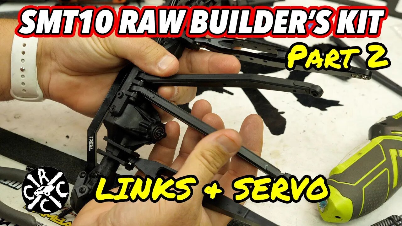 Axial SMT10 RAW Builders Kit Part 2: Links and Servo