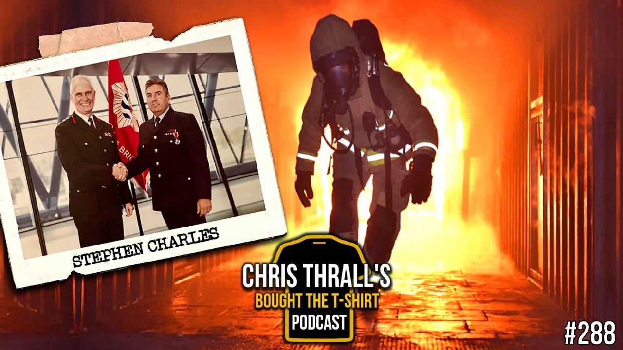 London Firefighter's HORRIFIC True Stories | Stephen Charles | Bought The T-Shirt Podcast