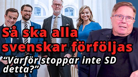 Arne Weinz rasar mot regeringens rasistiska plan för att förfölja svenskar!