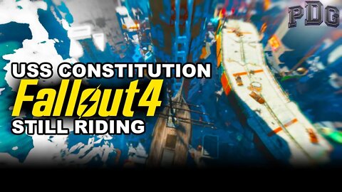 Fallout 4: What Happens When Riding The U.S.S. Constitution AFTER Takeoff? (No Commentary)