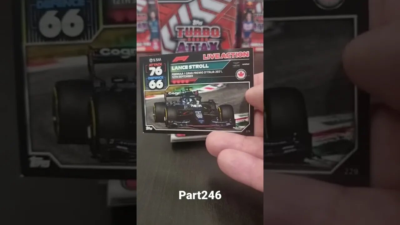 Topps Turbo Attax 2022 F1 Formula1 opening unboxing FRENCH GP2022