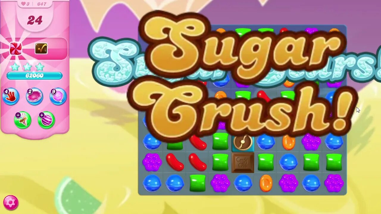 Candy Crush Saga Level 647