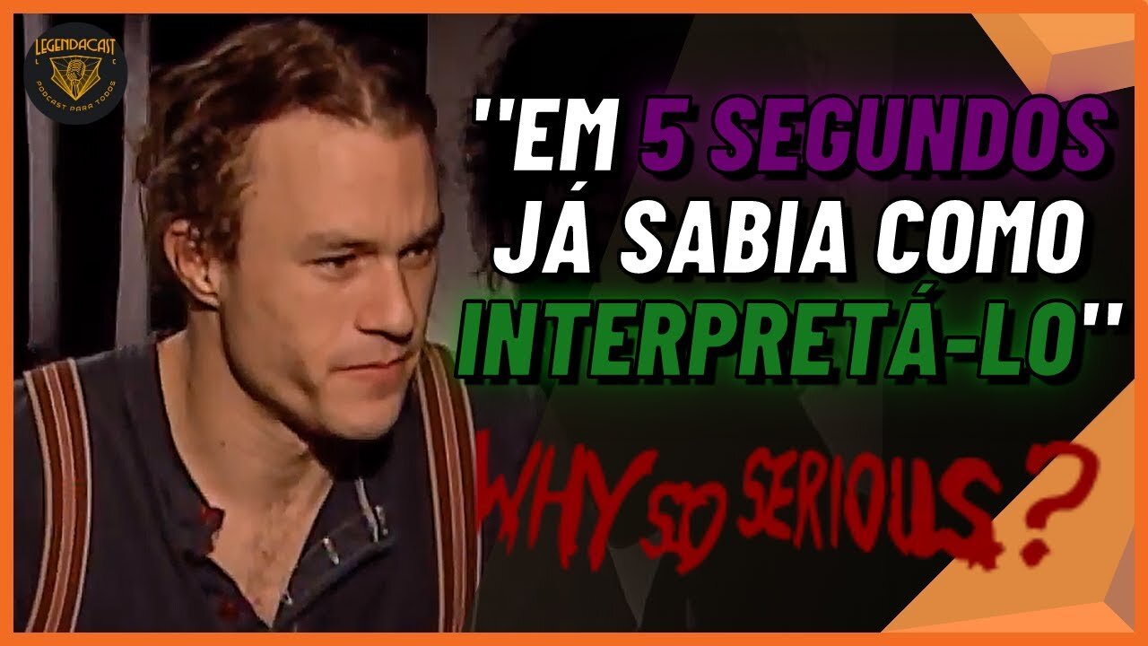 HEATH LEDGER EM SUA ÚLTIMA ENTREVISTA FALA SOBRE O CORINGA l LEGENDADO PT-BR