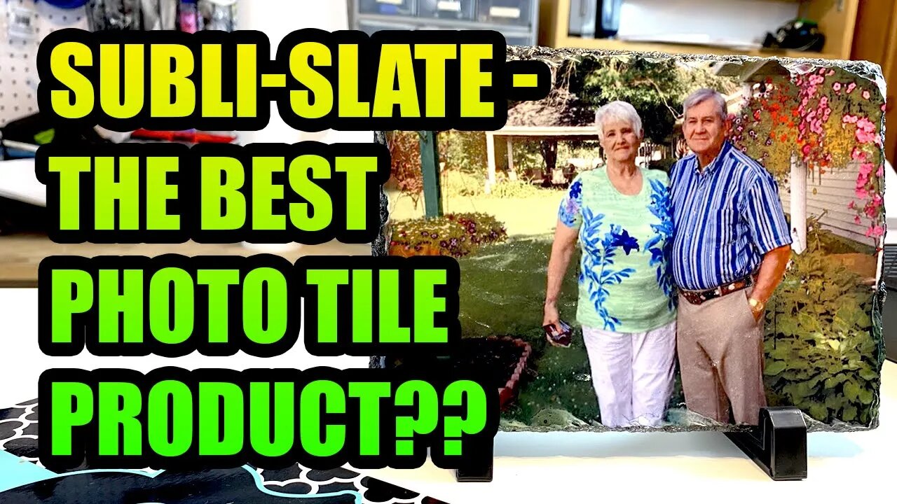 Sublimation on Subli-Slate - The BEST photo tile product out there!