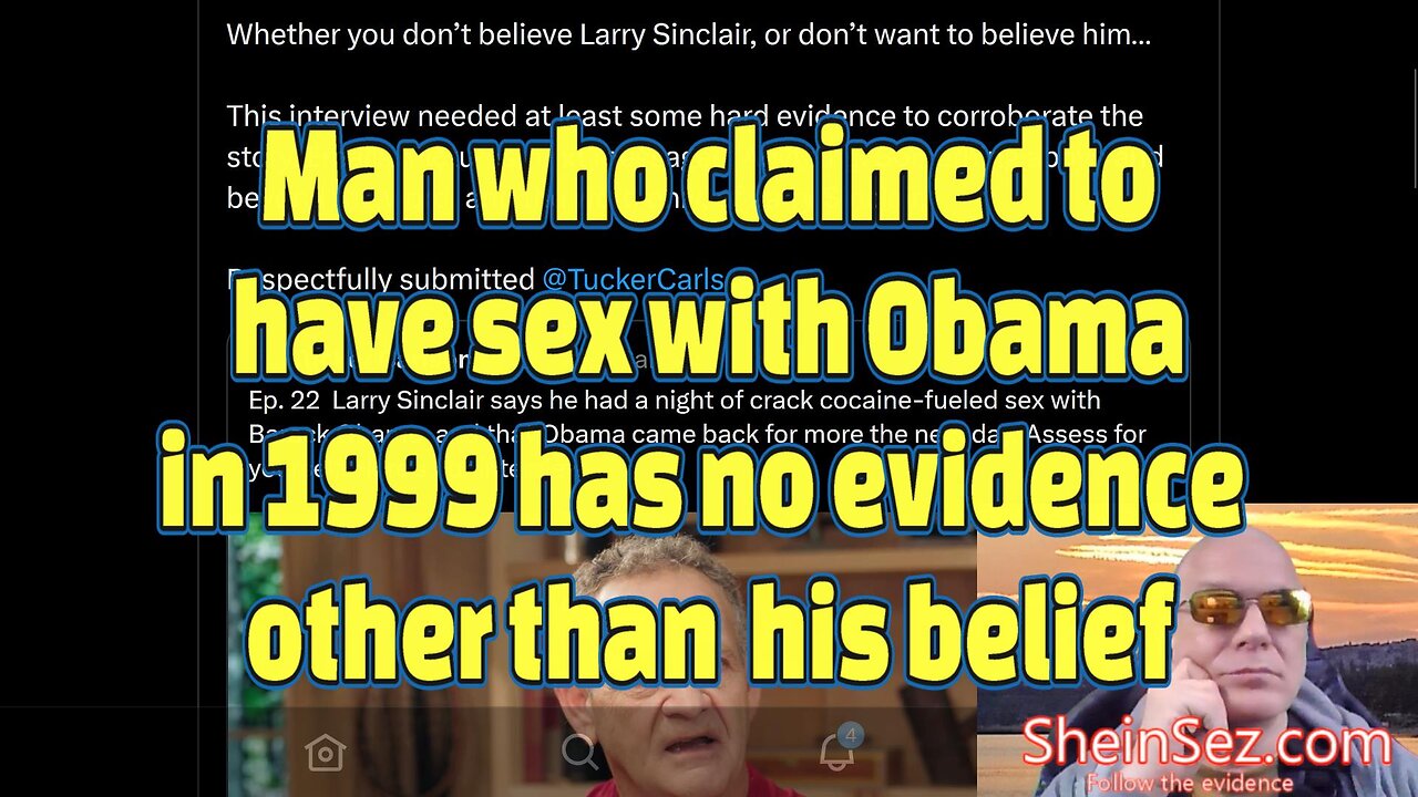 Man who claimed to have sex with Obama in 1999 has no evidence-SheinSez 285