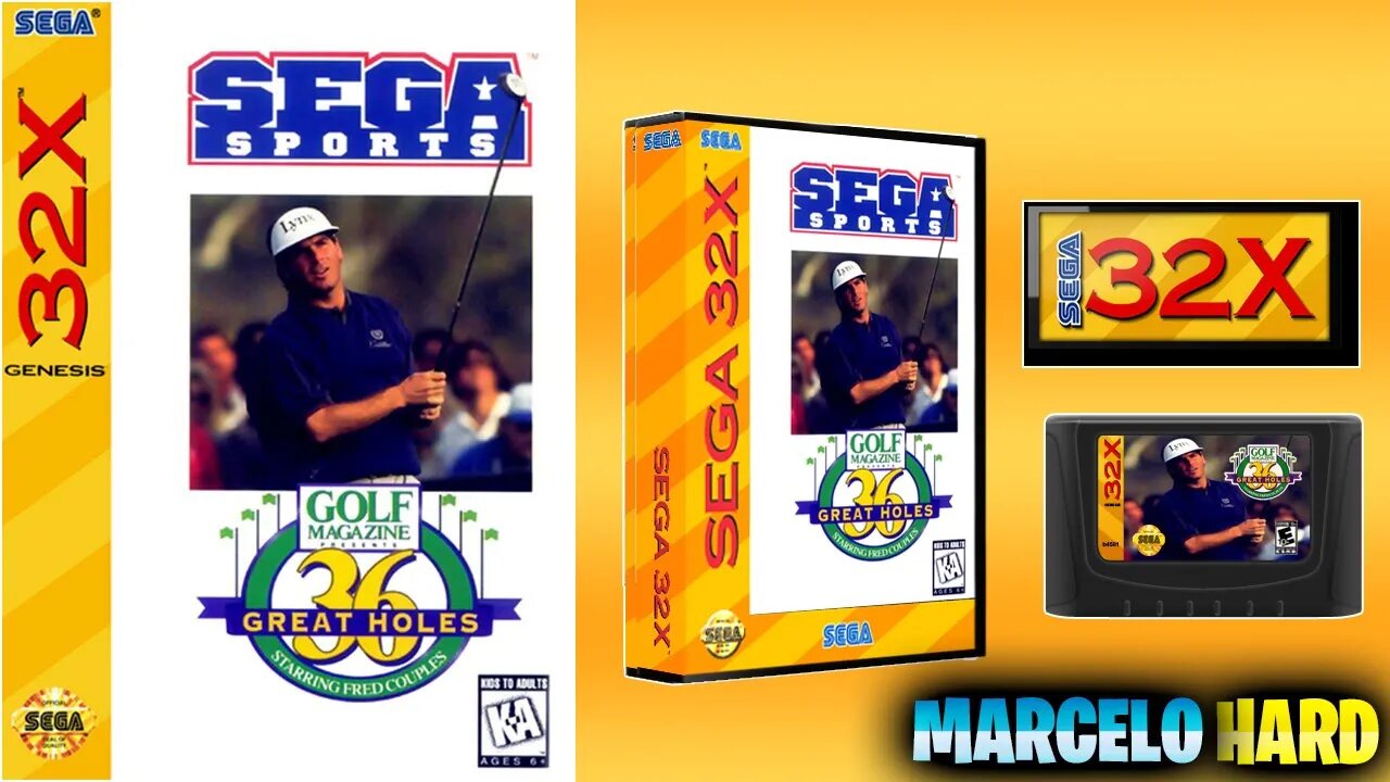 Golf Magazine 36 Great Holes Starring Fred Couples - Sega 32x (Demo 1 Minute)