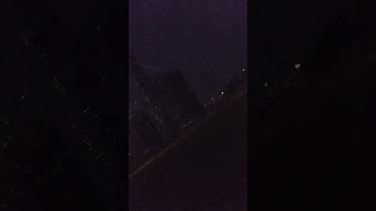 lightning and rain storm