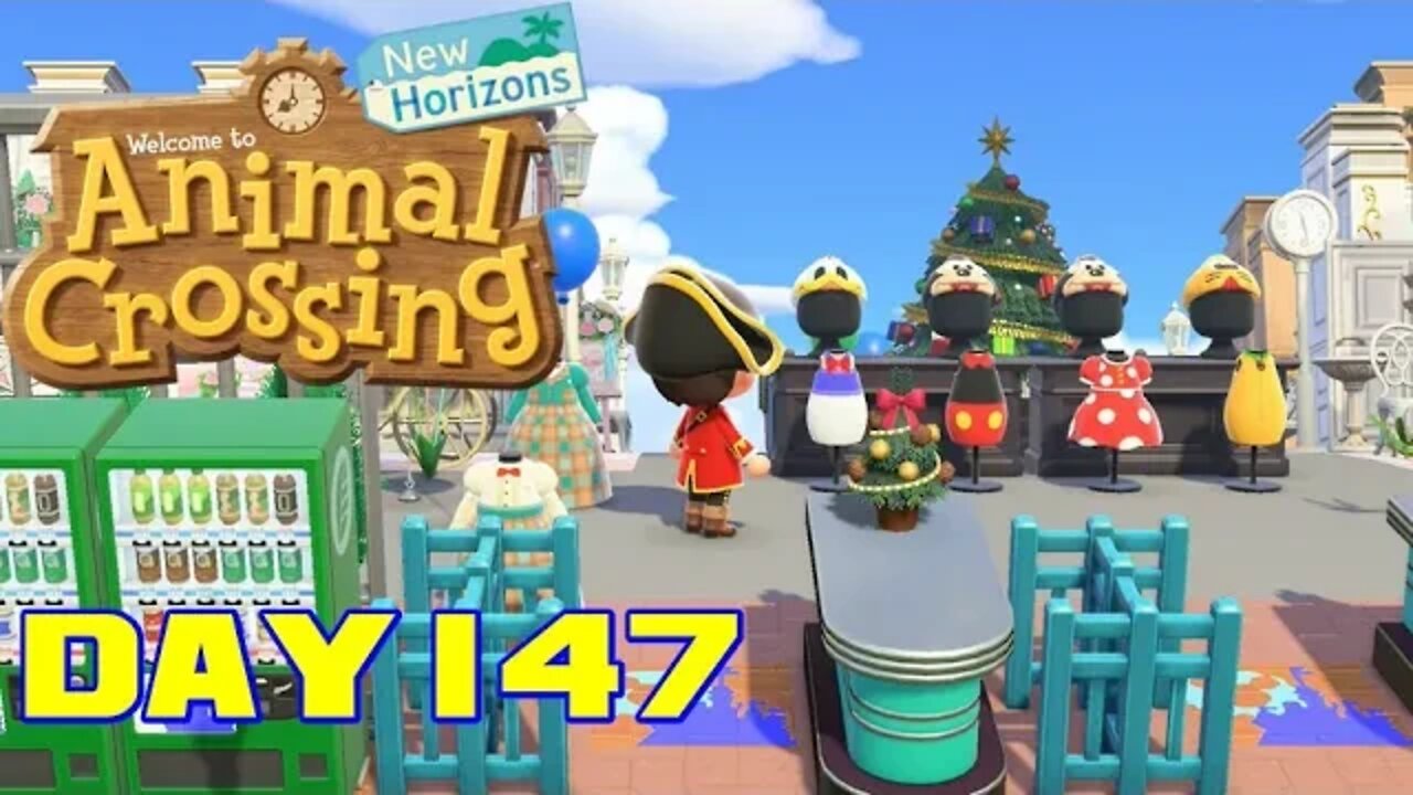 Animal Crossing: New Horizons Day 147 - Nintendo Switch Gameplay 😎Benjamillion