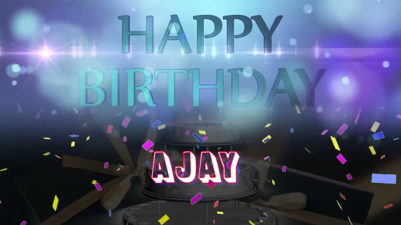 Wish you a very Happy Birthday Ajay from Birthday Bash