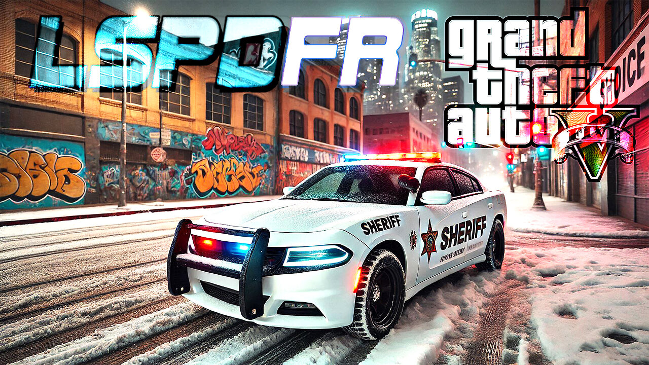 GTA V LSPDFR: Crime Rates Soar During Blizzard