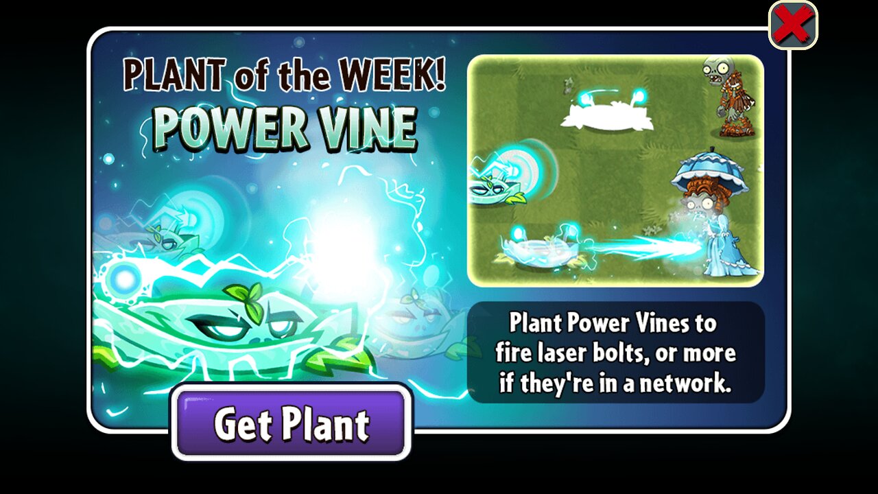Plants vs Zombies 2 - Penny's Pursuit - Zomboss - Power Vine - March 2023