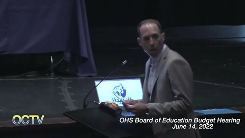 Board of Education Budget Hearing