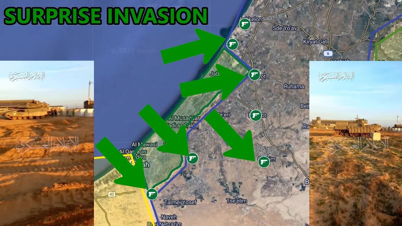 GAZA INVADES ISRAEL | Suprise Invasion Took Place | War Restarts