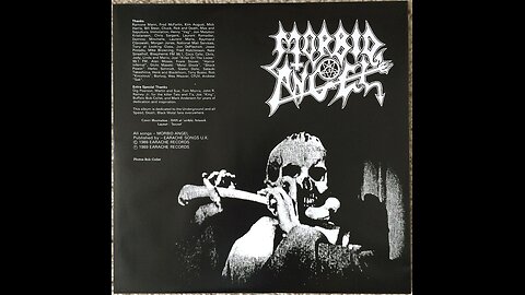 Morbid Angel - Alters of Madness (Vinyl playthrough)